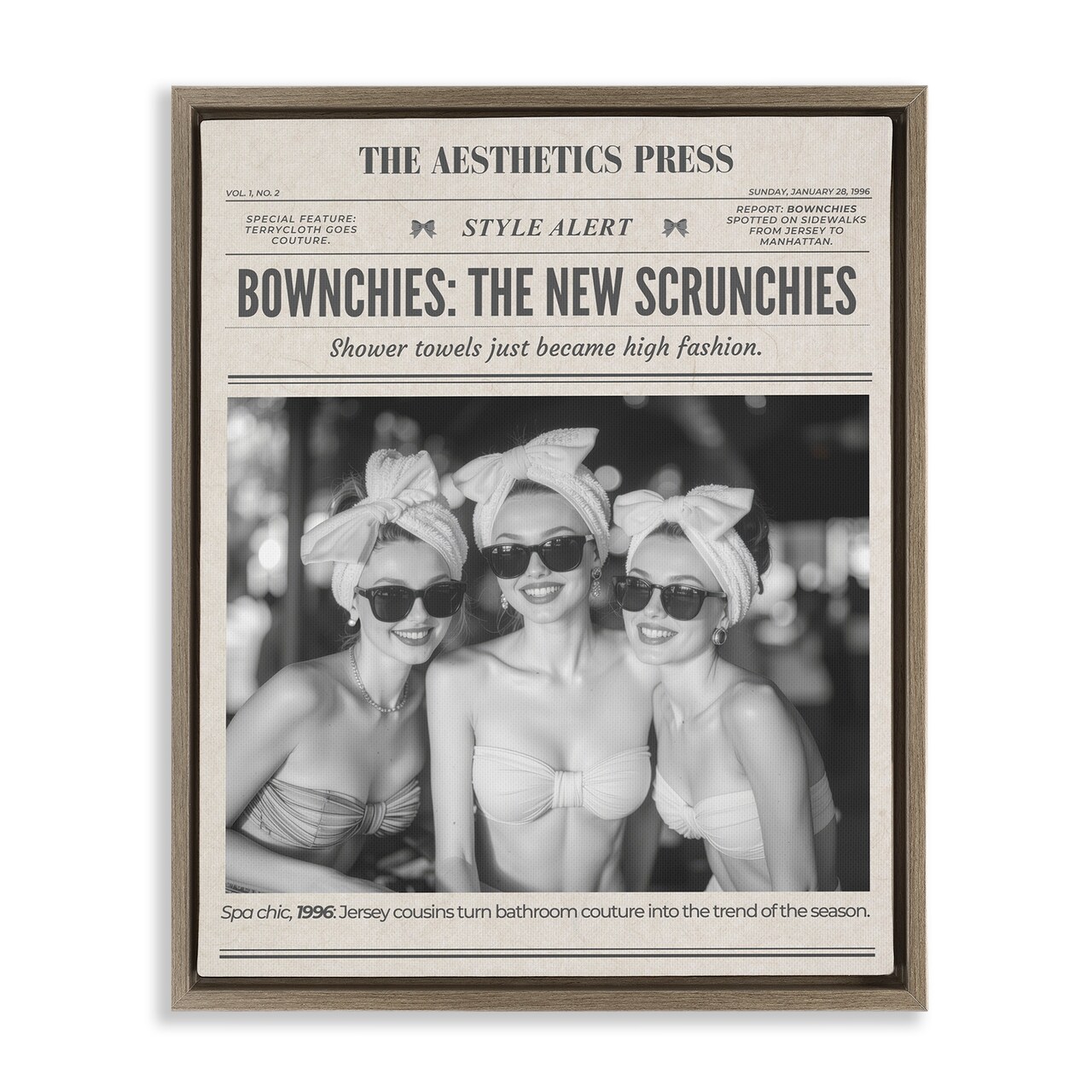 Stupell Industries The Aesthetics Press Magazine Floating Frame, design by A Barefoot Stylist